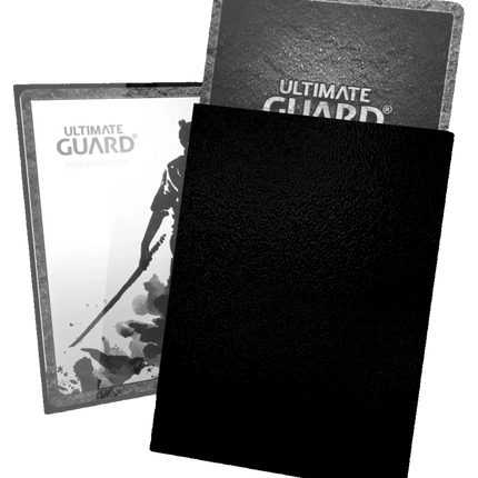 Ultimate Guard - Katana Sleeves - Standard Size - Ideal-Fit - Black - 100pk