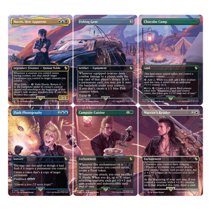 Magic: The Gathering - Universes Beyond - Final Fantasy - Final Fantasy XV Camp Comrades Scene Box