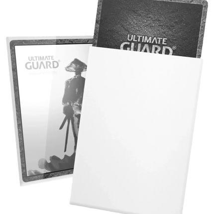 Ultimate Guard - Katana Sleeves - Japanese Size - Ideal-Fit - White - 60pk
