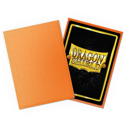 Dragon Shield - Matte Sleeves - Standard Size - 100pk - Amber