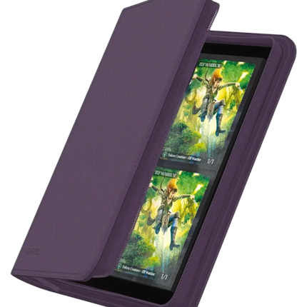 Ultimate Guard - Zipfolio 160 XenoSkin - 8-Pocket Portfolio - Purple