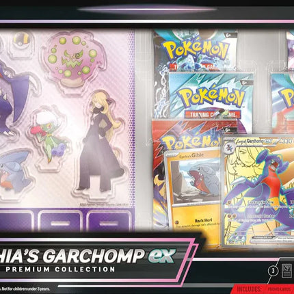 Pokemon TCG - Scarlet & Violet - Cynthia’s Garchomp ex Premium Collection Box