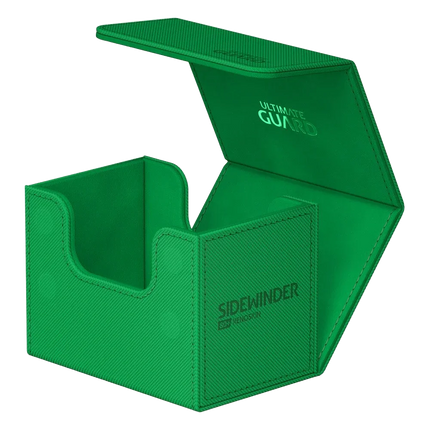 Ultimate Guard - Sidewinder XenoSkin - 80+ Deck Case - Monocolor Green