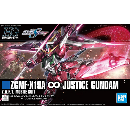 Bandai - Gunpla - HGCE 1/144 - Mobile Suit Gundam SEED Destiny - ZGMF-X19A Infinite Justice Gundam