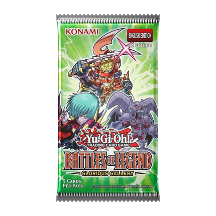 Yu-Gi-Oh! - Battles of Legend: Glorious Gallery - Booster Box (24x Packs) (1st Edition)