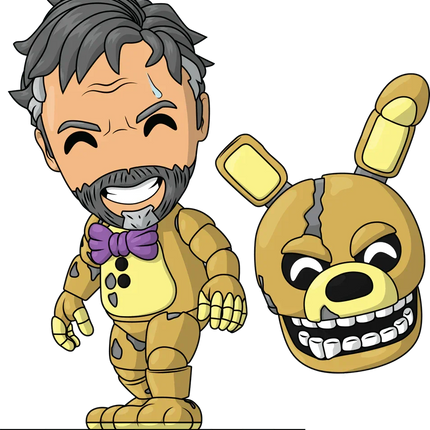Youtooz - Five Nights at Freddy's - Yellow Rabbit (FNAF Movie) Vinyl Figure #48