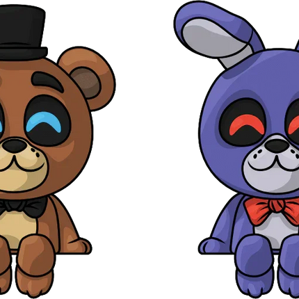 Youtooz - Five Nights at Freddy's - Freddy & Bonnie Monitor Buddiez Vinyl Figures #59
