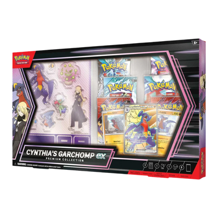 Pokemon TCG - Scarlet & Violet - Cynthia’s Garchomp ex Premium Collection Box