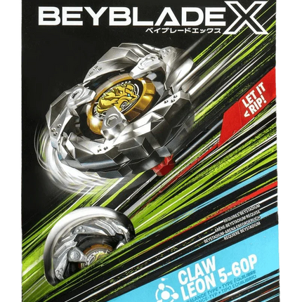 Beyblade X - Starter Pack Top and Launcher - Claw Leon 5-60P