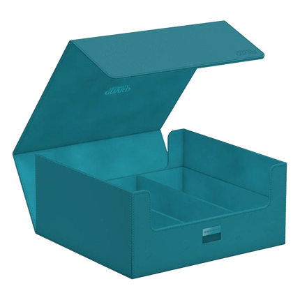 Ultimate Guard - Treasurehive XenoSkin - 90+ Magnetic Card Case - Monocolor Petrol