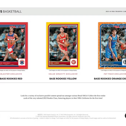 Panini - 2023/24 Hoops Basketball (NBA) - Fat Pack Box