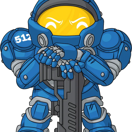 Youtooz - Starcraft - Terran Vinyl Figure #3