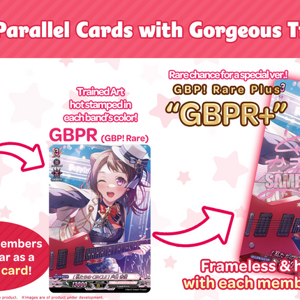Cardfight!! Vanguard - Title Booster Premium 01 - BanG Dream! Girls Band Party! - Display Case (20x Booster Boxes)