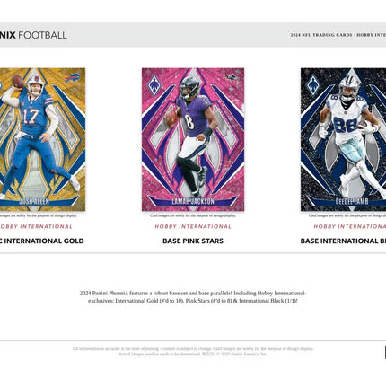 Panini - 2024 Phoenix American Football (NFL) - International Mega Box