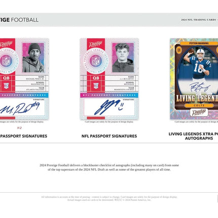 Panini - 2024 Prestige American Football (NFL) - Retail Box
