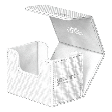 Ultimate Guard - Sidewinder XenoSkin - 80+ Deck Case - Monocolor White