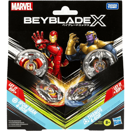 Beyblade X - Marvel - Iron Man 4-80B vs Thanos 4-60P