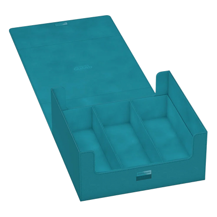 Ultimate Guard - Treasurehive XenoSkin - 90+ Magnetic Card Case - Monocolor Petrol