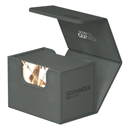 Ultimate Guard - Sidewinder XenoSkin - 80+ Deck Case - Monocolor Grey