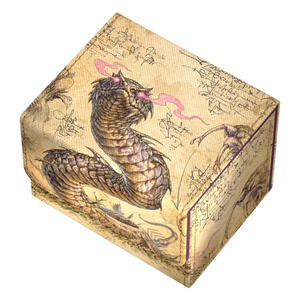 Ultimate Guard - Sidewinder XenoSkin - 100+ Deck Case - Magic: The Gathering - Bloomburrow - Rottenmouth Viper