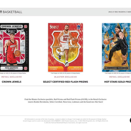 Panini - 2024/25 Select Basketball (NBA) - Blaster Box