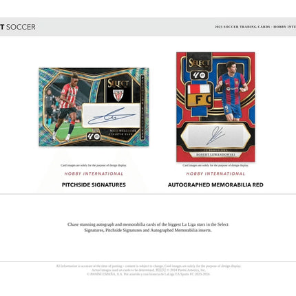 Panini - 2023/24 Select La Liga Football (Soccer) - International Hobby Box