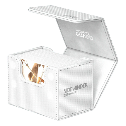 Ultimate Guard - Sidewinder XenoSkin - 80+ Deck Case - Monocolor White