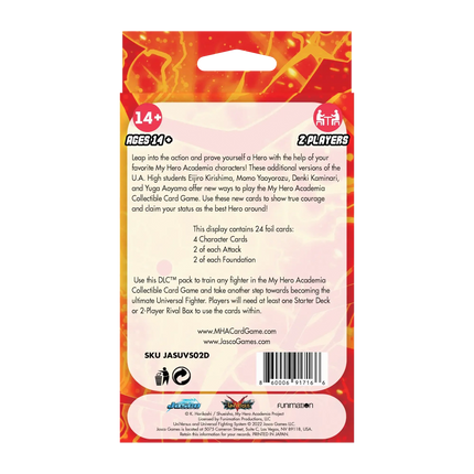 UniVersus CCG - My Hero Academia - Crimson Rampage - Deck-Loadable Content Series 2
