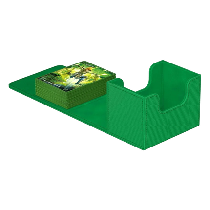 Ultimate Guard - Sidewinder XenoSkin - 80+ Deck Case - Monocolor Green