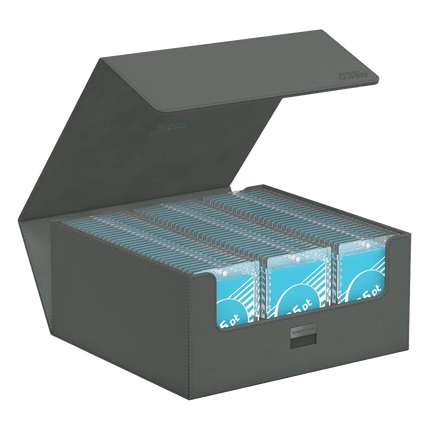 Ultimate Guard - Treasurehive XenoSkin - 90+ Magnetic Card Case - Monocolor Grey