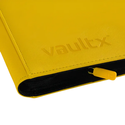 Vault X - 12-Pocket Exo-Tec® XL Zip Binder - Yellow
