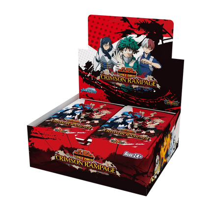 UniVersus CCG - My Hero Academia - Crimson Rampage (Series 2) - Booster Box (24x Packs)