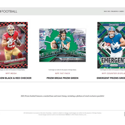 Panini - 2025 Prizm American Football (NFL) - Value Pack Box