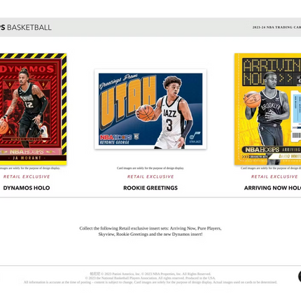 Panini - 2023/24 Hoops Basketball (NBA) - Fat Pack Box