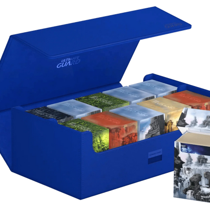 Ultimate Guard - Arkhive XenoSkin - 800+ Card Case - Monocolor Blue