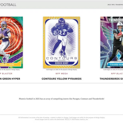 Panini - 2025 Phoenix American Football (NFL) - Mega Box
