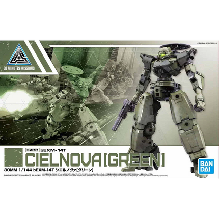 Bandai - 30 Minutes Missions (30MM) - 1/144 - bEXM-14T Cielnova (Green)