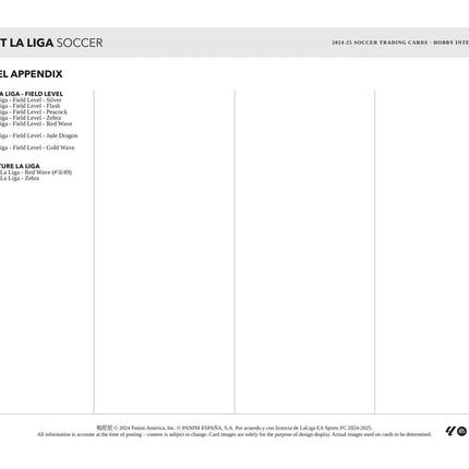 Panini - 2024/25 Select La Liga Football (Soccer) - International Hobby Box