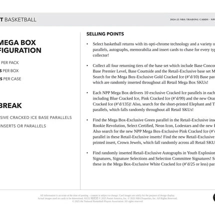 Panini - 2024/25 Select Basketball (NBA) - Mega Box