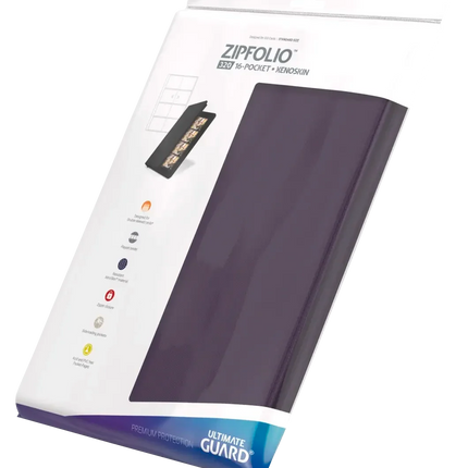 Ultimate Guard - Zipfolio 320 XenoSkin - 16-Pocket Portfolio - Purple