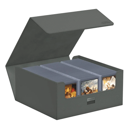 Ultimate Guard - Treasurehive XenoSkin - 90+ Magnetic Card Case - Monocolor Grey