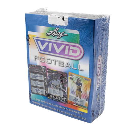 Leaf Trading Cards - 2024 Leaf Vivid American Football (NFL) - Hobby Box