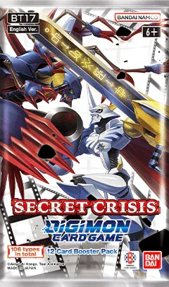 Digimon Card Game - Secret Crisis (BT17) - Booster Box (24x Packs)