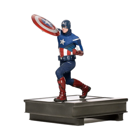 Iron Studios - Avengers: Endgame - Captain America 2012 BDS Art Scale Statue 1/10 - The Card Vault
