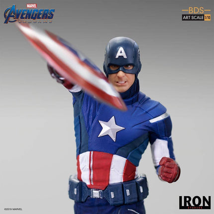 Iron Studios - Avengers: Endgame - Captain America 2012 BDS Art Scale Statue 1/10 - The Card Vault