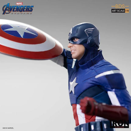 Iron Studios - Avengers: Endgame - Captain America 2012 BDS Art Scale Statue 1/10 - The Card Vault
