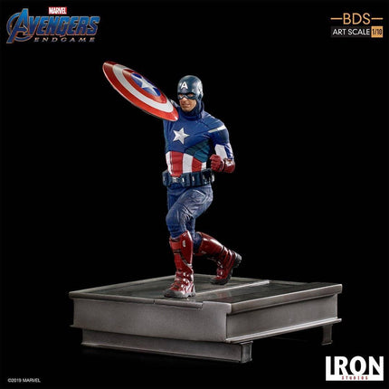 Iron Studios - Avengers: Endgame - Captain America 2012 BDS Art Scale Statue 1/10 - The Card Vault