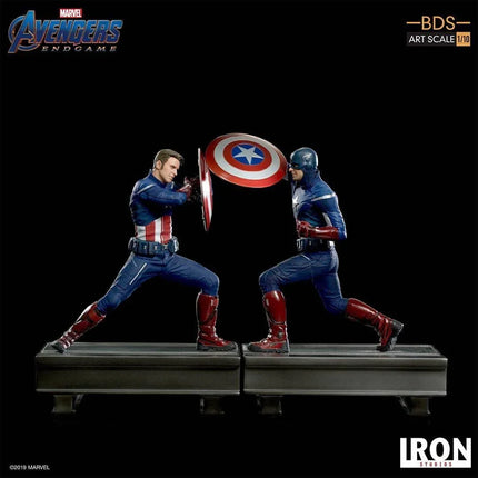 Iron Studios - Avengers: Endgame - Captain America 2012 BDS Art Scale Statue 1/10 - The Card Vault