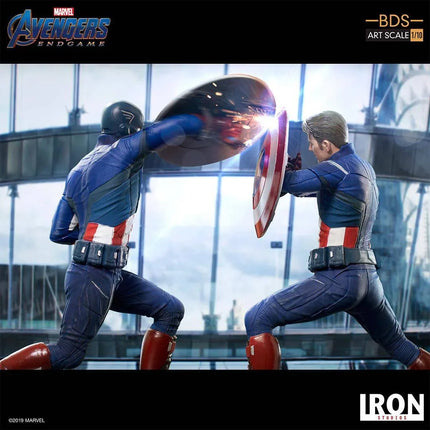 Iron Studios - Avengers: Endgame - Captain America 2012 BDS Art Scale Statue 1/10 - The Card Vault