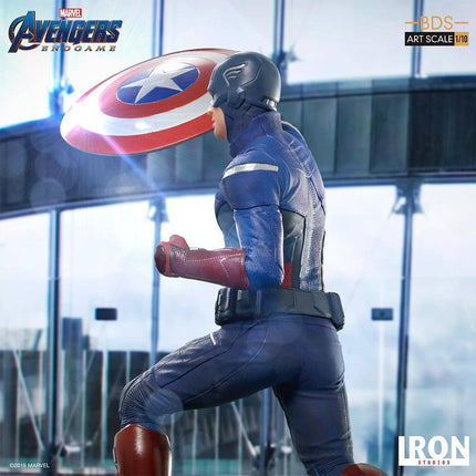 Iron Studios - Avengers: Endgame - Captain America 2012 BDS Art Scale Statue 1/10 - The Card Vault